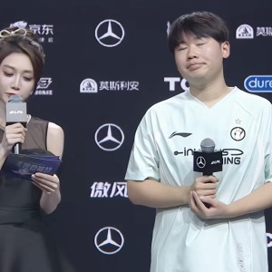 Wei：感觉还能在进步；会尽量让大家看比赛时不用提心吊胆